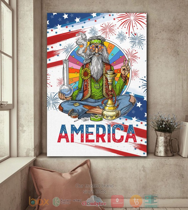 Hippie_Stoner_America_Independence_Day_Canvas