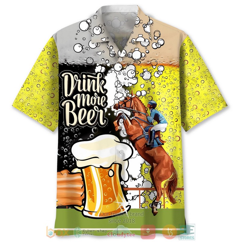 Horse_Drinking_more_Beer_Hawaiian_Shirt