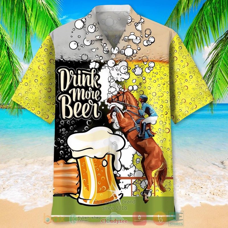 Horse_Drinking_more_Beer_Hawaiian_Shirt_1