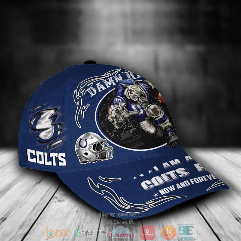 Indianapolis_Colts_Mascot_NFL_Custom_Name_Cap_1_2