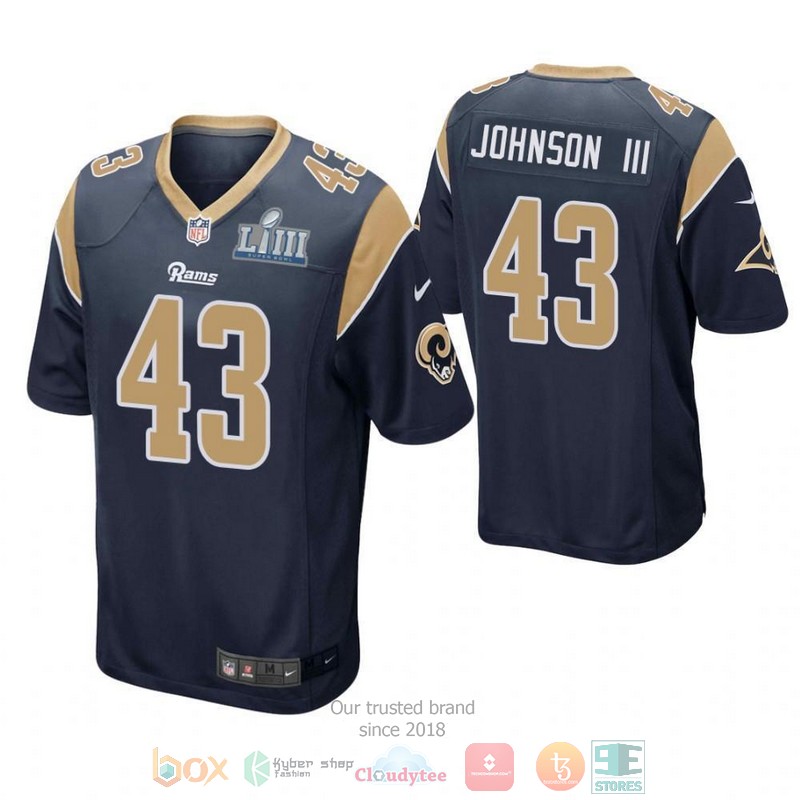 John_Johnson_Los_Angeles_Rams_Super_Bowl_LIII_Football_Jersey