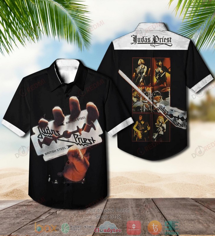 Judas_Priest_British_Steel_Short_Sleeve_Hawaiian_Shirt