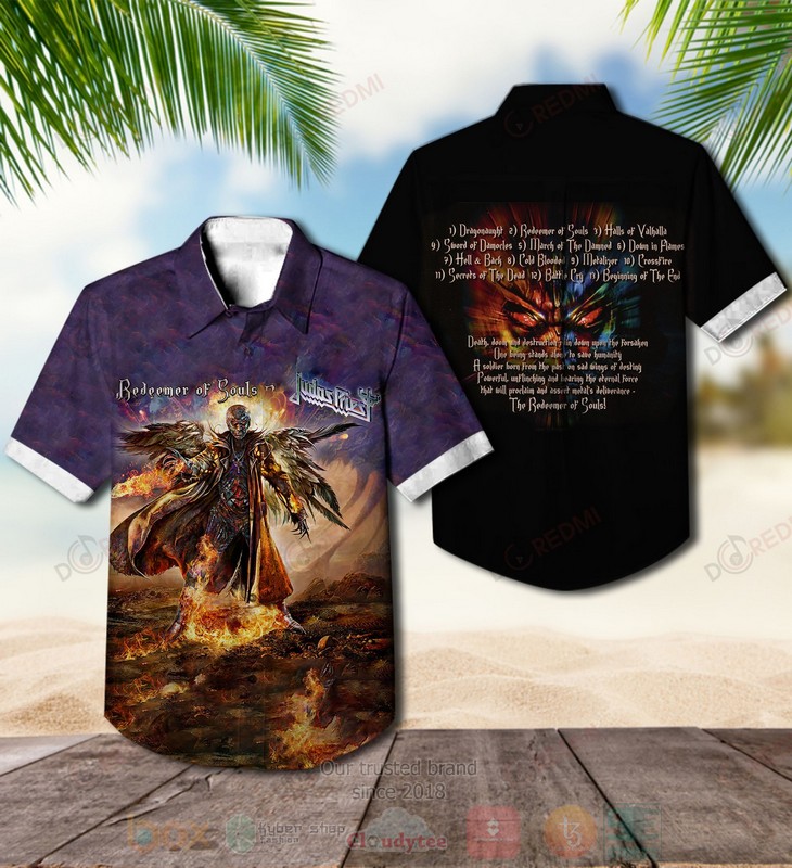 Judas_Priest_Redeemer_of_Souls_Purple-Black_Album_Hawaiian_Shirt