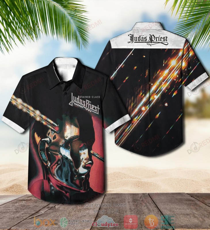 Judas_Priest_Stained_Class_Short_Sleeve_Hawaiian_Shirt