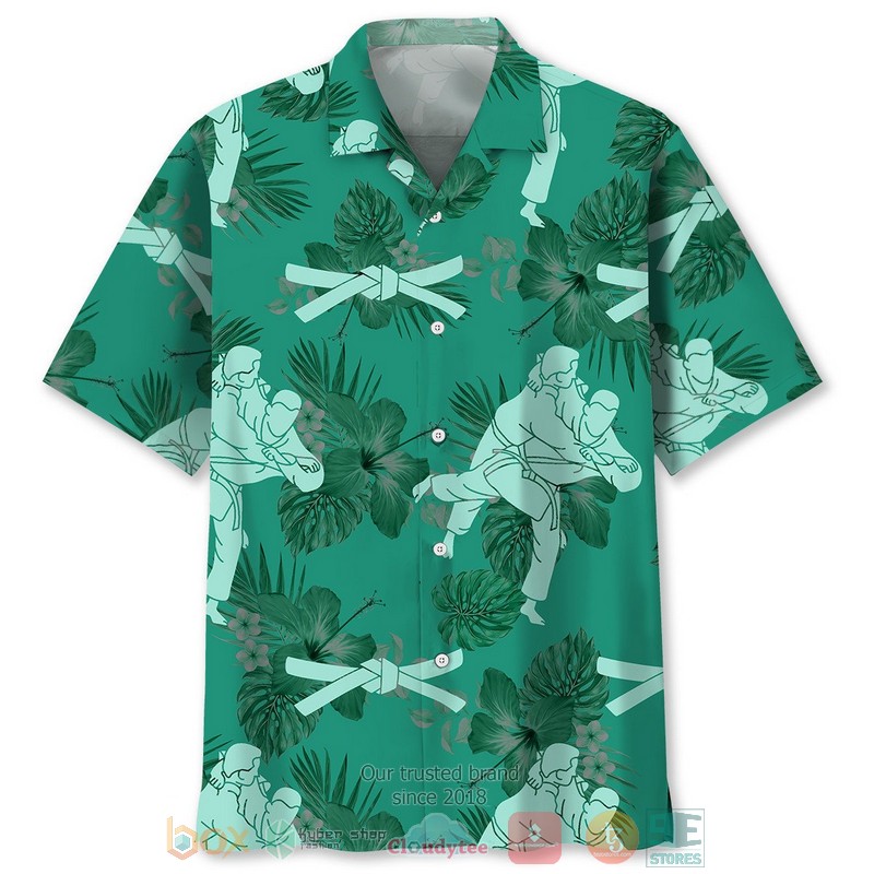 Judo_Kelly_Green_Hawaiian_Shirt