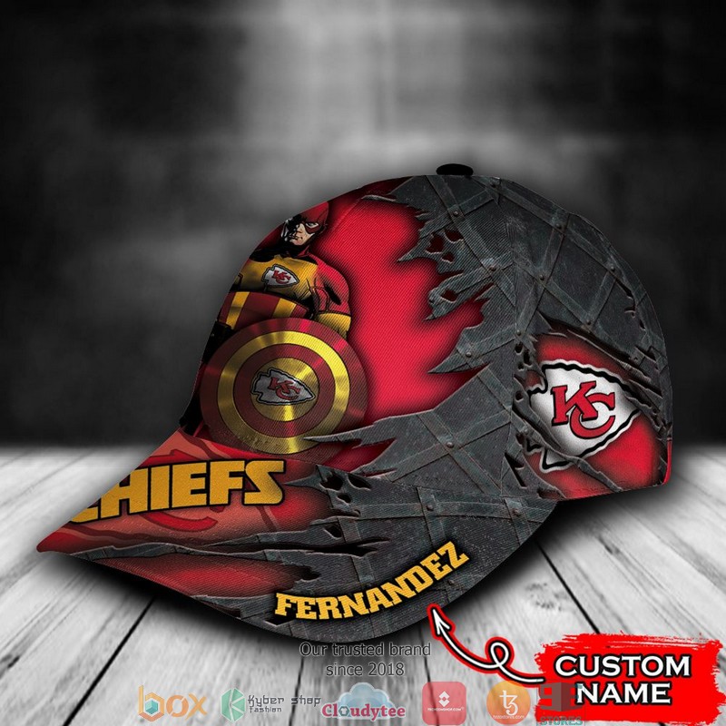 Kansas_City_Chiefs_Captain_America_NFL_Custom_Name_Cap_1_2