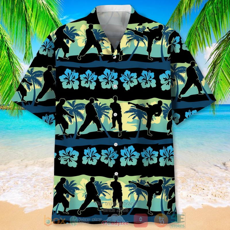 Karate_Nature_Beach_Hawaiian_Shirt_1