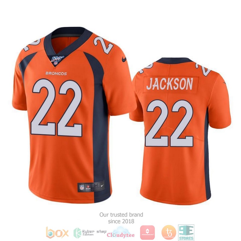 Kareem_Jackson_Denver_Broncos_100th_Season_Orange_Football_Jersey