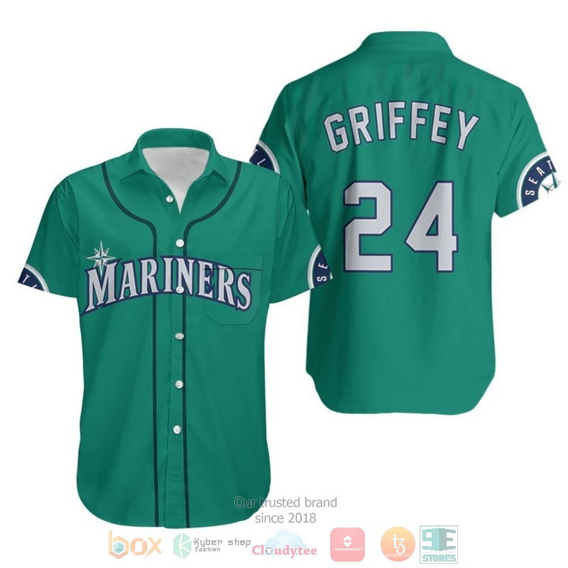 Ken_Griffey_Jr_Seattle_Mariners_Northwest_Green_2019_Hawaiian_Shirt