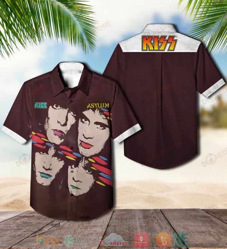 Kiss_Band_Asylum_Short_Sleeve_Hawaiian_Shirt
