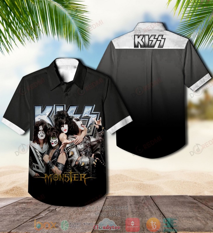 Kiss_Band_Monster_Short_Sleeve_Hawaiian_Shirt