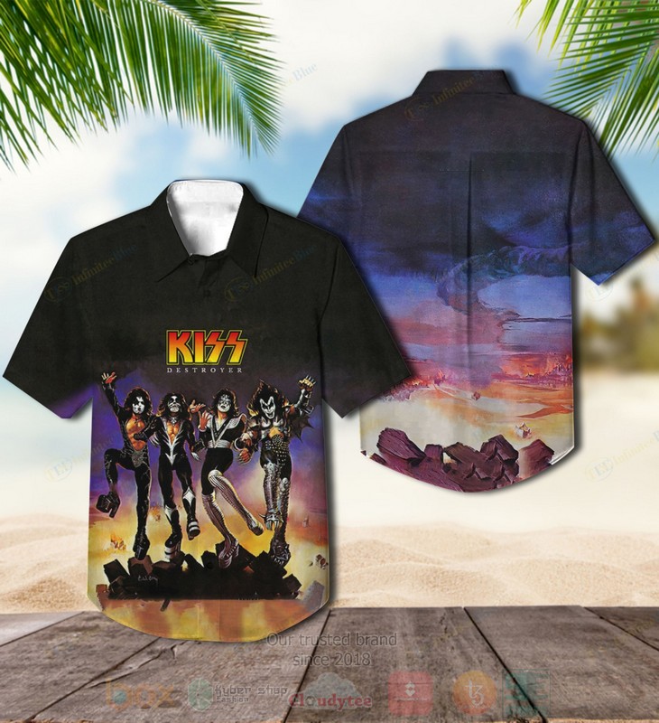 Kiss_Them_All_2_Album_Hawaiian_Shirt