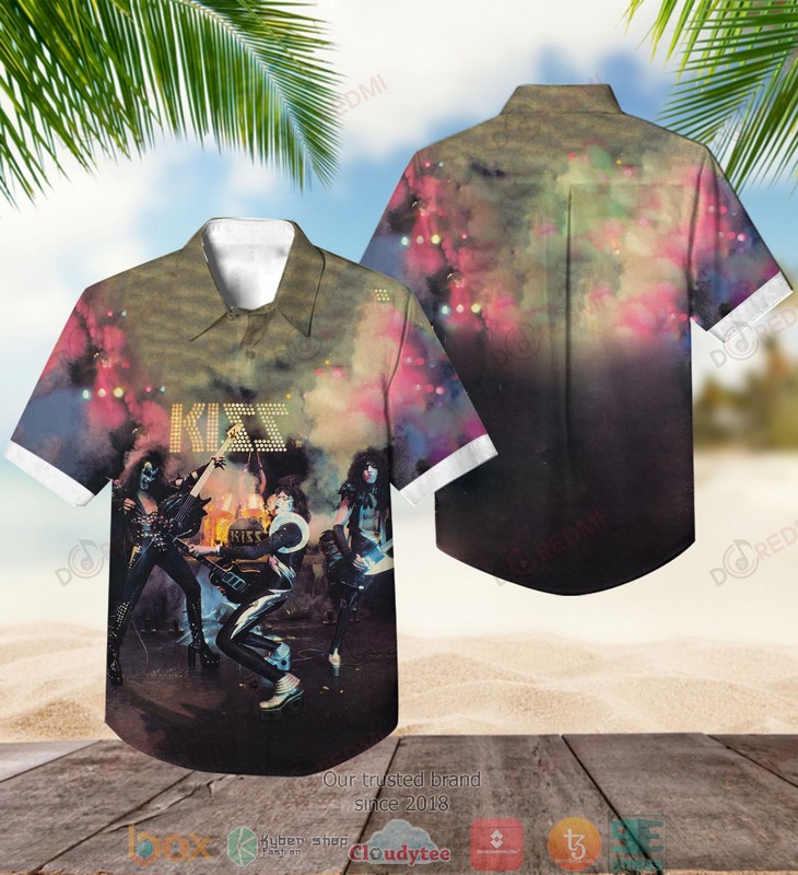 Kiss_band_Alive_Short_Sleeve_Hawaiian_Shirt