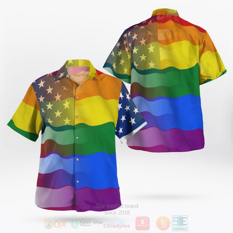 LGBT_Love_America_Peace_Hawaiian_Shirt