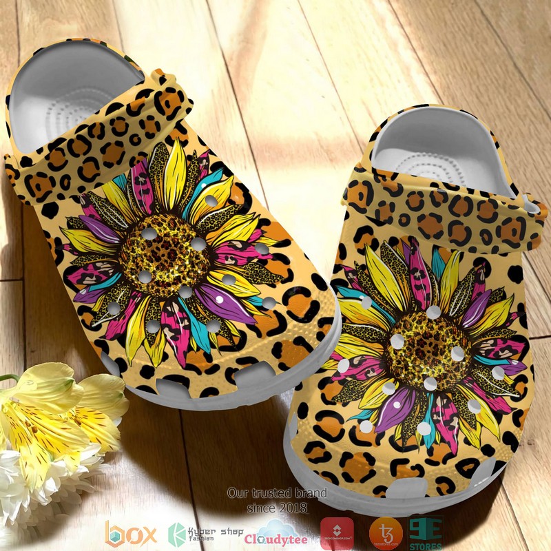 Leopard_Sunflower_Crocband_Shoes_1