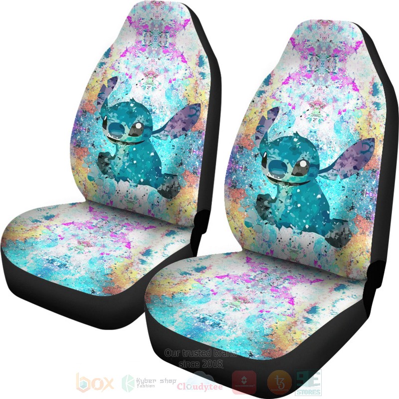 Lilo_And_Stitch_Watercolor_Car_Seat_Cover_1