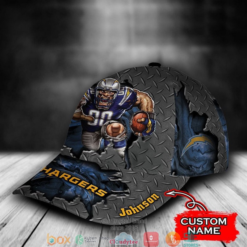 Los_Angeles_Chargers_Mascot_NFL_Custom_Name_Cap_1_2