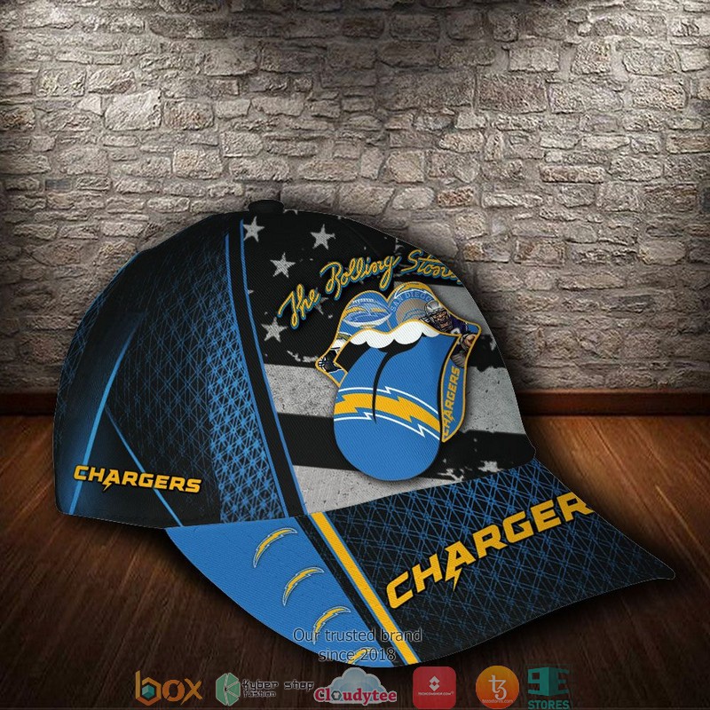Los_Angeles_Chargers_The_Rolling_Stones_NFL_Custom_Name_Cap_1
