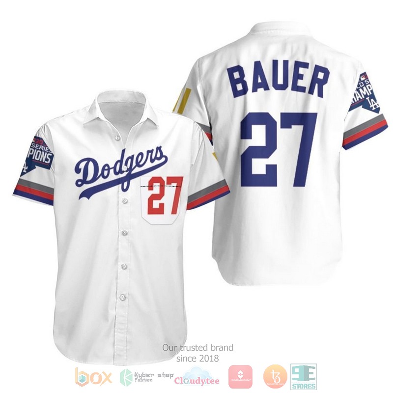 Los_Angeles_Dodgers_Bauer_27_2020_Championship_Hawaiian_Shirt