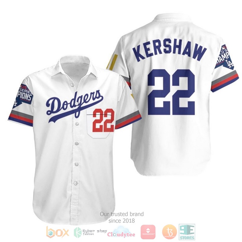 Los_Angeles_Dodgers_Kershaw_22_2020_Championship_Hawaiian_Shirt