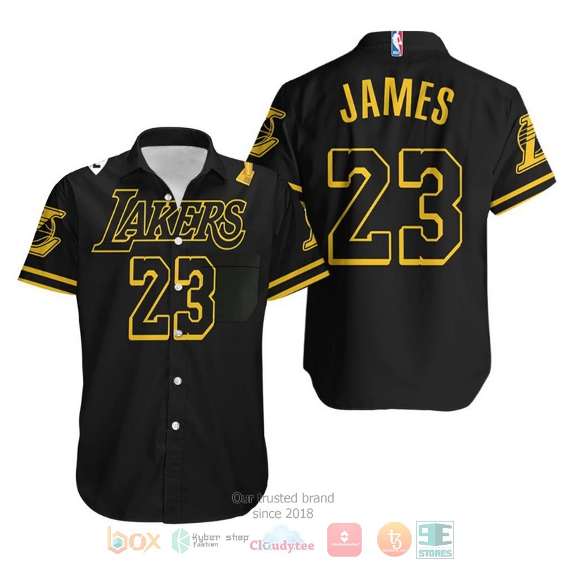 Los_Angeles_Lakers_Lebron_James_23_Team_2020_Hawaiian_Shirt