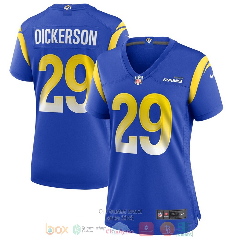 Los_Angeles_Rams_Eric_Dickerson_Royal_Game_Retired_Player_Football_Jersey