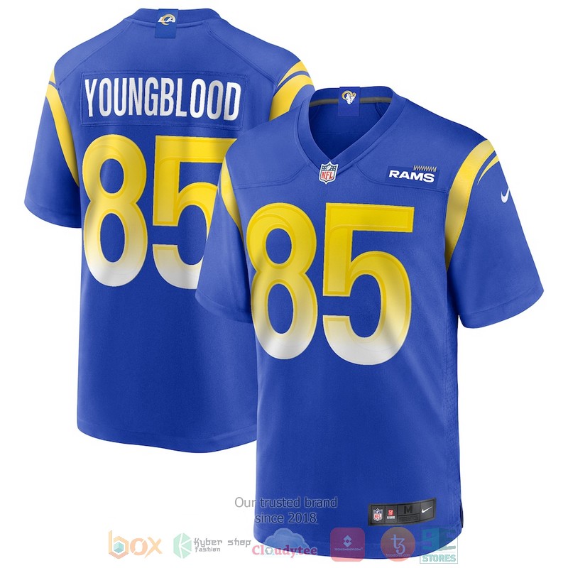 Los_Angeles_Rams_Jack_Youngblood_85_Football_Jersey