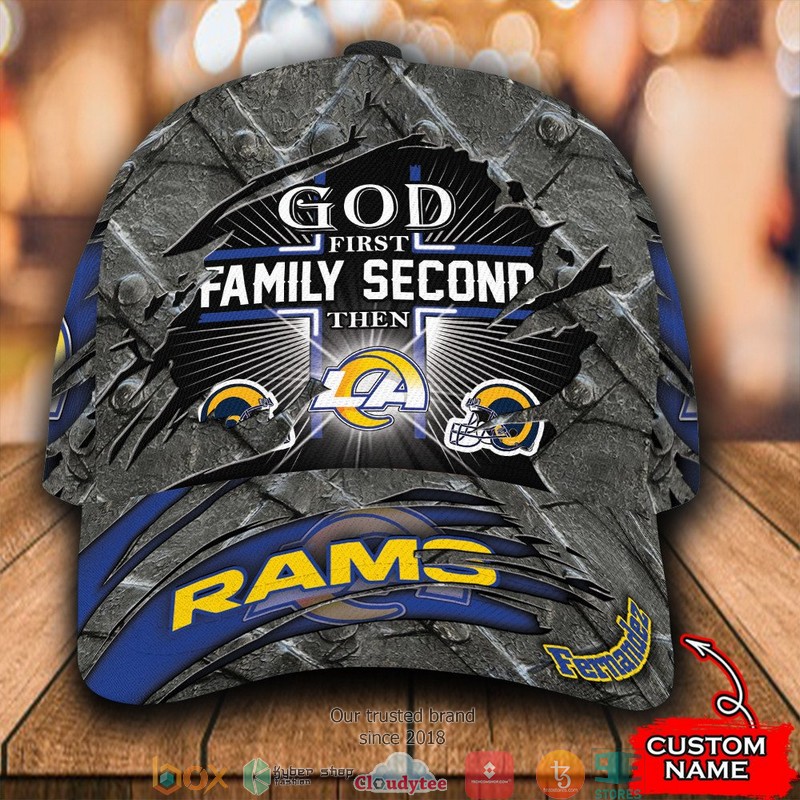 Los_Angeles_Rams_Luxury_NFL_Custom_Name_Cap