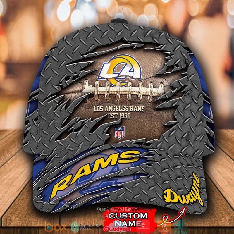Los_Angeles_Rams_Luxury_NFL_Est_1936_Custom_Name_Cap