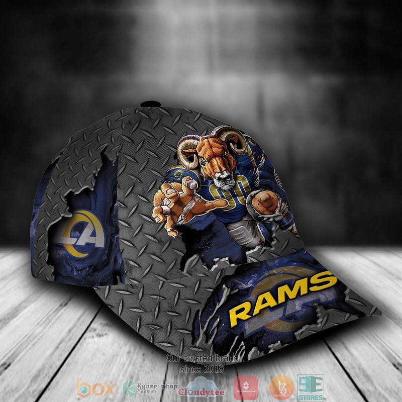 Los_Angeles_Rams_Mascot_NFL_Custom_Name_Cap_1-1