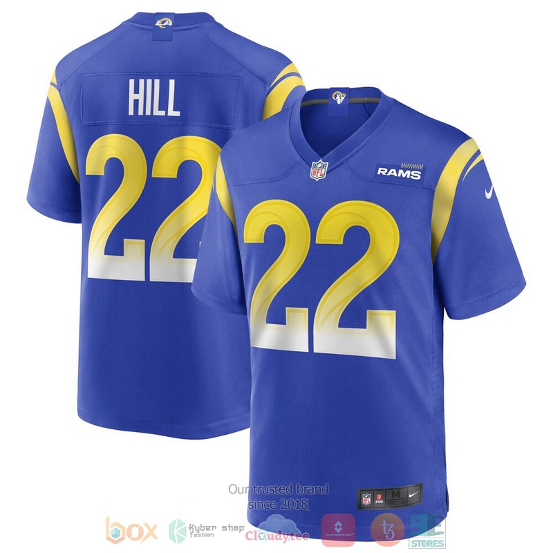 Los_Angeles_Rams_Troy_Hill_Royal_Football_Jersey