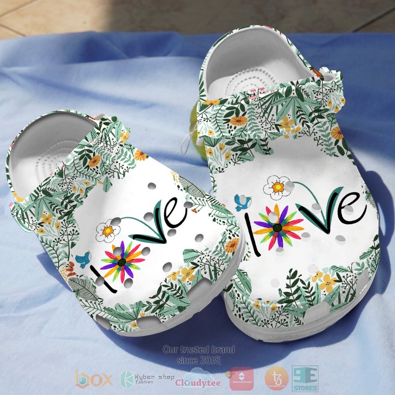 Love_Nana_Life_Flowers_Crocs_Crocband_Shoes