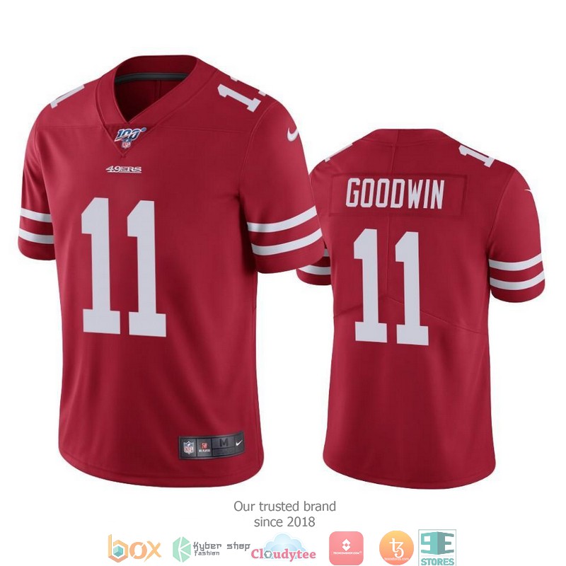Marquise_Goodwin_San_Francisco_49ers_100th_Season_Football_Jersey_Red
