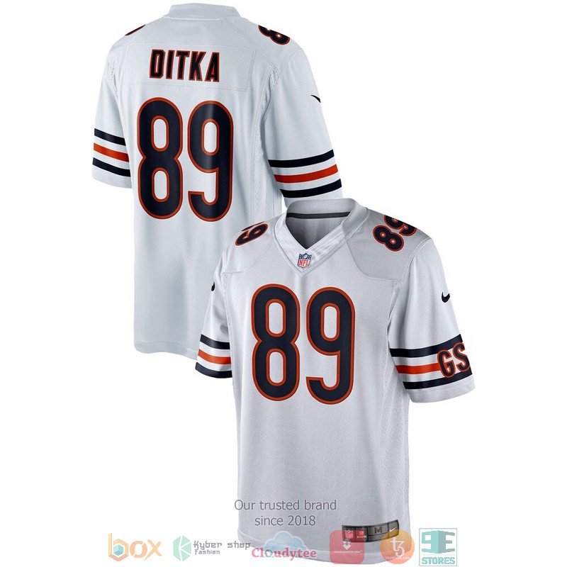Mens_Chicago_Bears_Mike_Ditka_White_Retired_Player_Football_Jersey