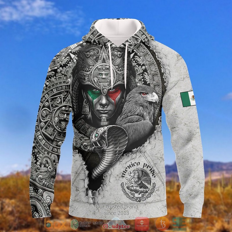 Mexican_Aztec_Warrior_Mexico_Pride_3D_shirt_hoodie_1