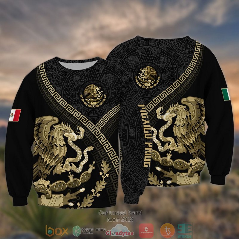 Mexican_Coat_of_Arms_Tribal_3D_shirt_hoodie_1_2_3