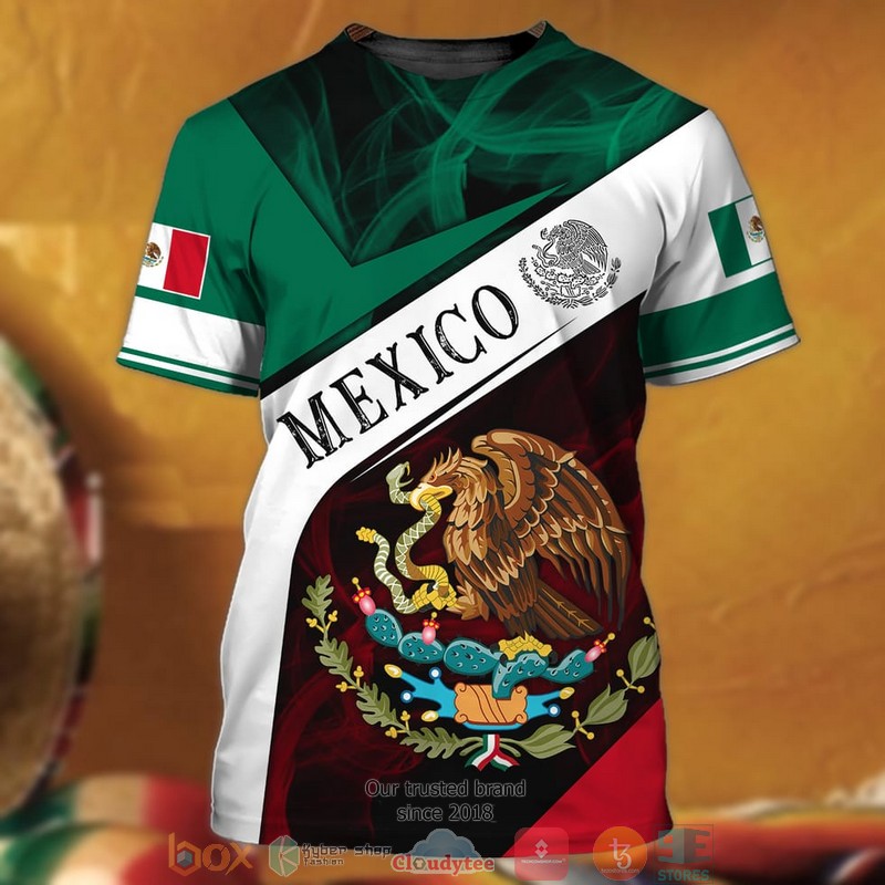 Mexico_Coat_of_Arms_green_white_3D_shirt_hoodie