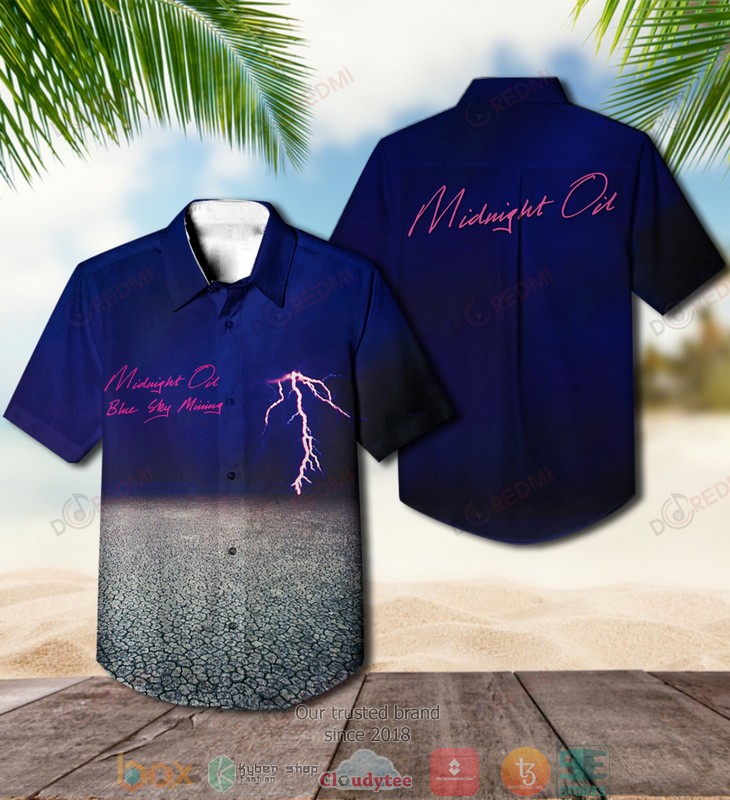 Midnight_Oil_Blue_Sky_Mining_Short_Sleeve_Hawaiian_Shirt