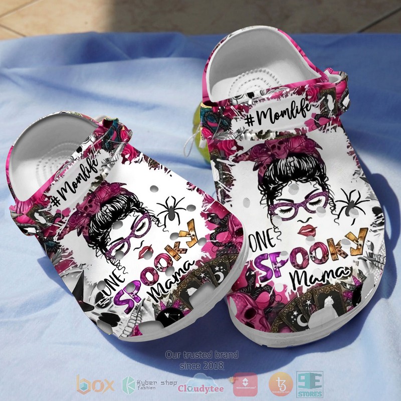Momlife_One_Spooky_Mama_Crocs_Crocband_Shoes