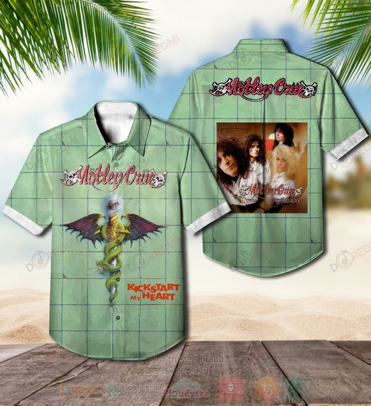 Motley_Crue_Dr._Feelgood_Green_Album_Hawaiian_Shirt