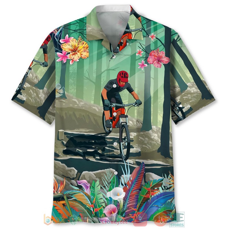 Mountain_Bike_Tropical_Hawaiian_Shirt