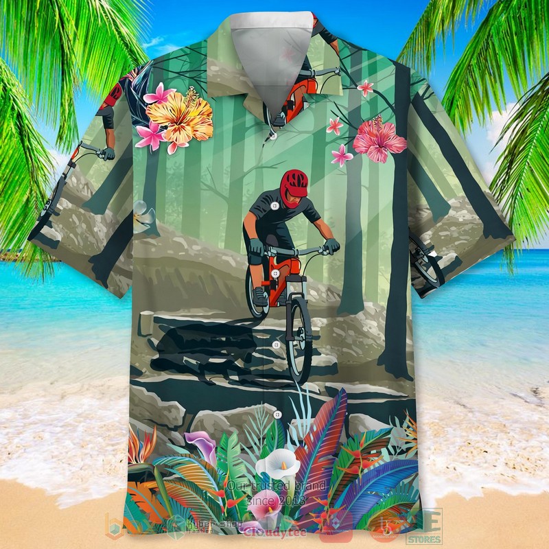 Mountain_Bike_Tropical_Hawaiian_Shirt_1