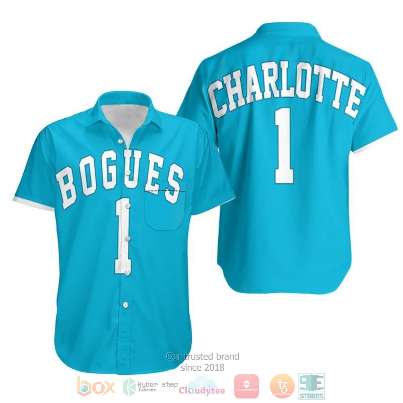 Muggsy_Bogues_Charlotte_Hornets_1992-93_Hawaiian_Shirt