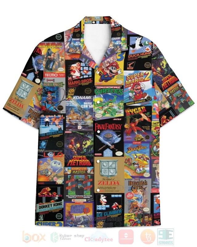 NES_Games_Hawaiian_Shirt