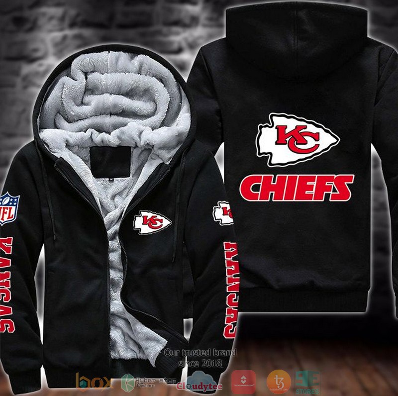 NFL_Kansas_City_Chiefs_Logo_3D_Fleece_Hoodie_1