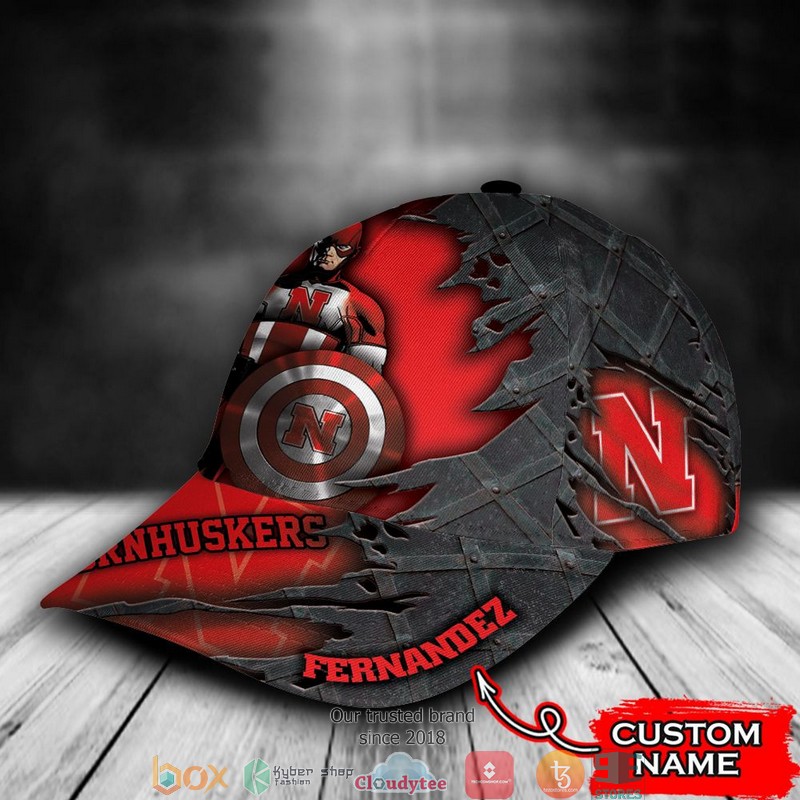 Nebraska_Cornhuskers_Captain_America_NCAA1_Custom_Name_Cap_1_2