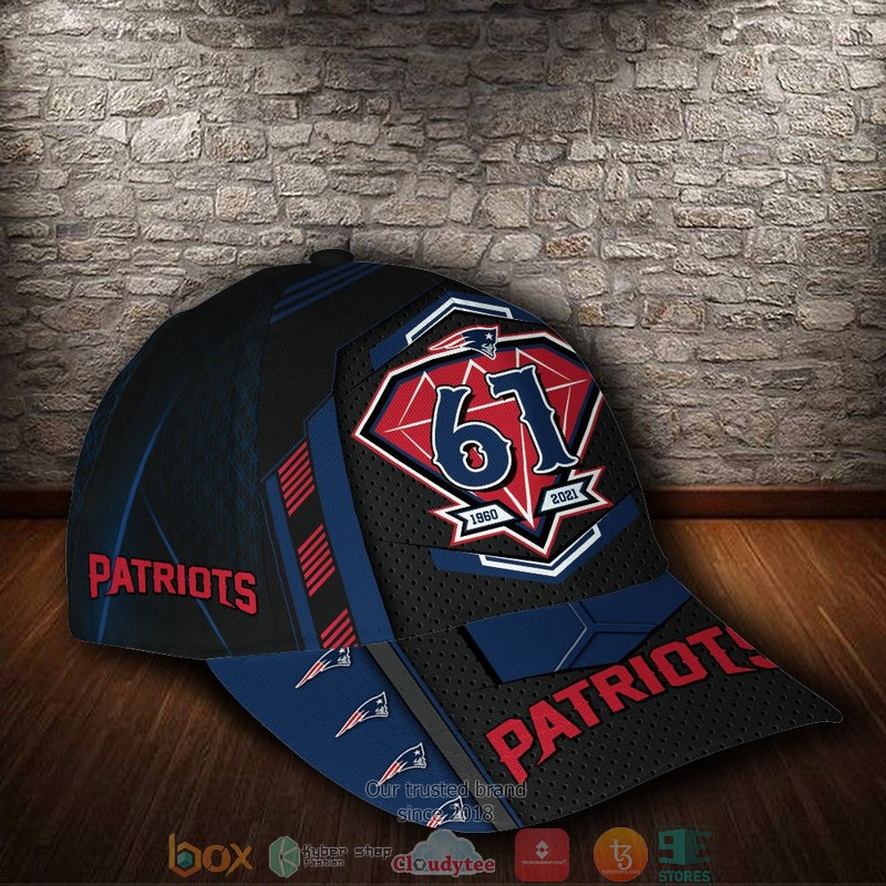 New_England_Patriots_Anniversary_NFL_Custom_Name_Cap_1