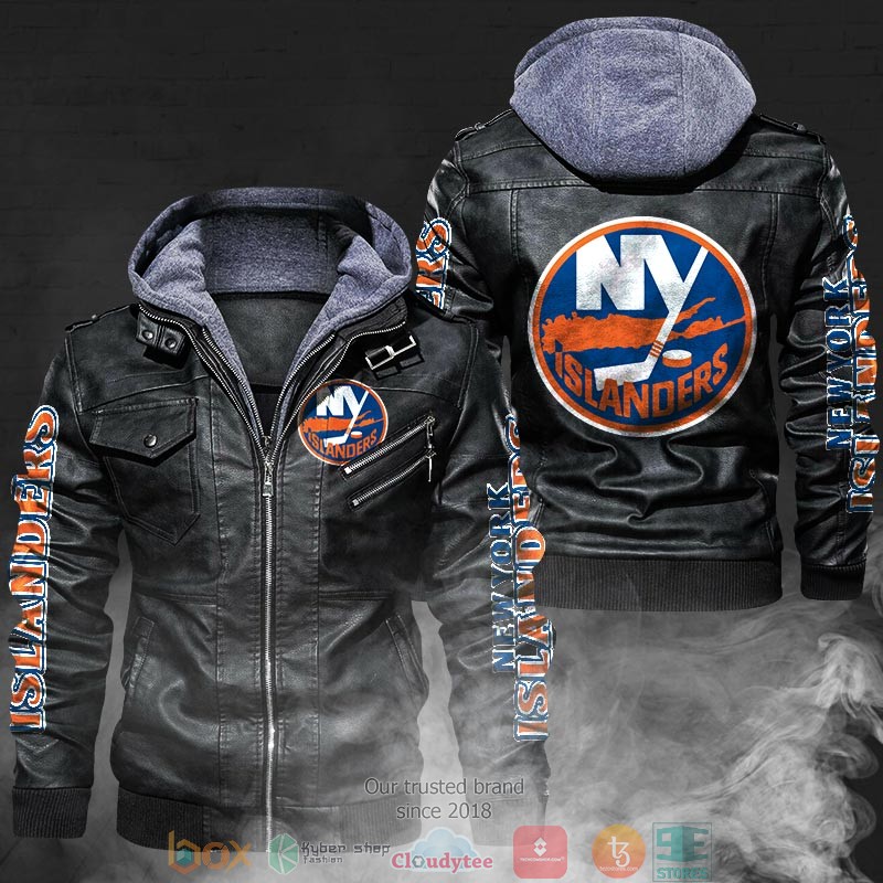 New_York_Islanders_Leather_Jacket_1