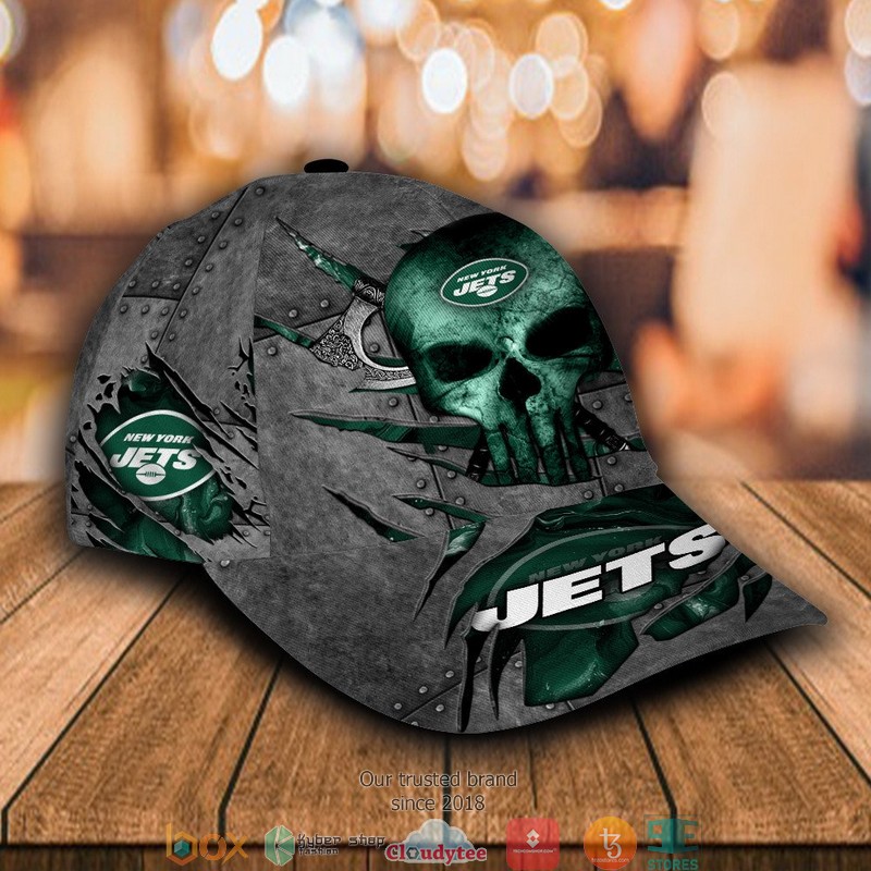 New_York_Jets_Skull_NFL_Custom_Name_Cap_1