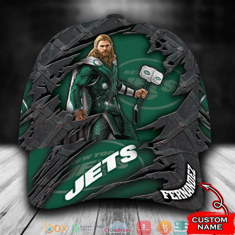 New_York_Jets_Thor_NFL_Custom_Name_Cap